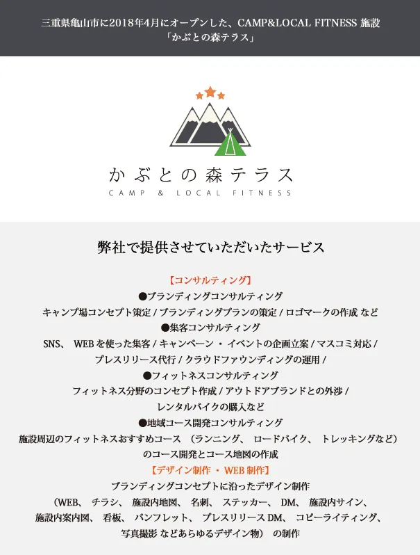 弊社で提供させていただいたサービス一覧
